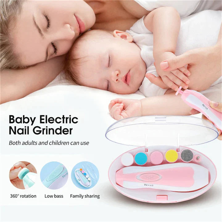 Electric Nail Clipper – Baby Nail Clipper Set (random Color)