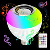 LED 12 Colours Mobile Bluetooth Music Speaker Bulb